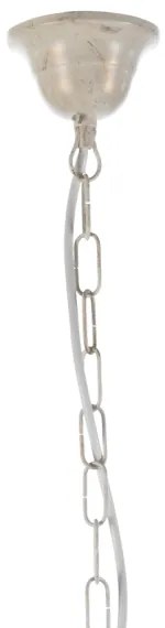 ONLI - Lampadario a sospensione con catena CANDELA 5xE14/6W/230V bianco