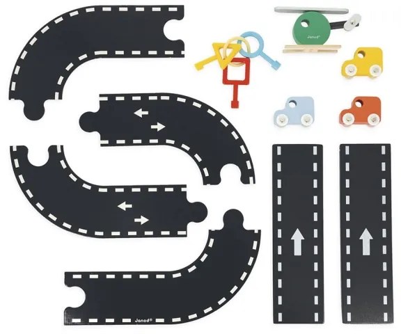 Janod - Garage in legno BOLID