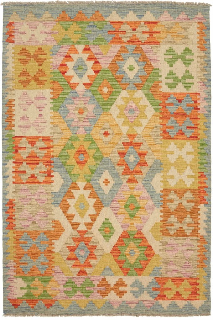 Kilim Tappeto 150x100 (Pakistan) Tessuto A Mano