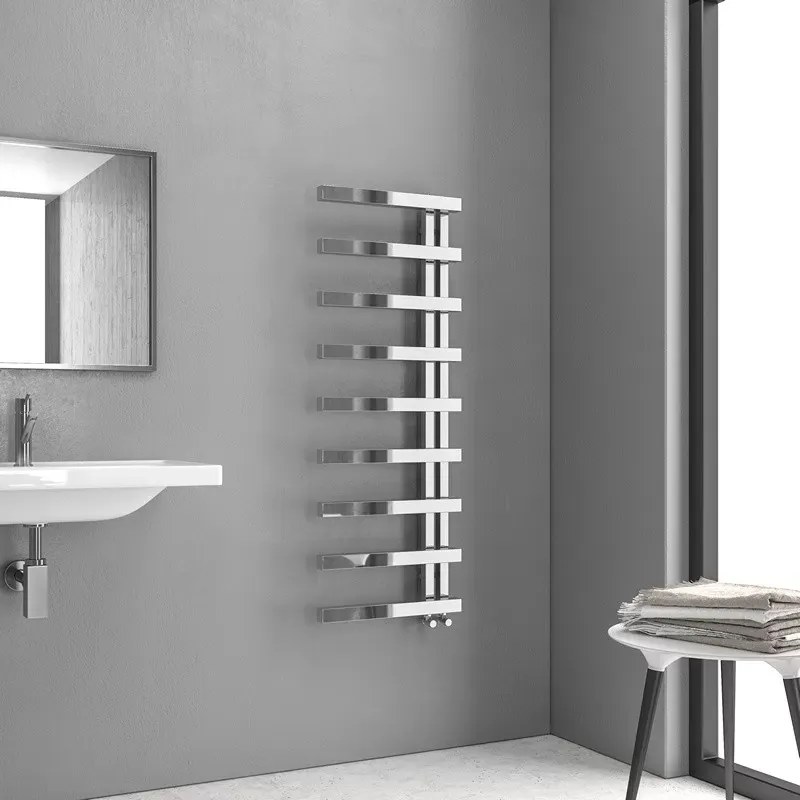 Termoarredo scaldasalviette 1245x500mm interasse 50mm KAM-D2009 - KAMALU