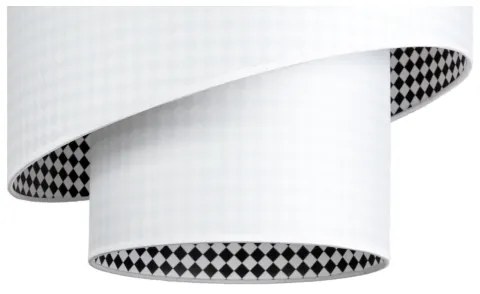 Lampadario su filo LORI 1×E27/60W/230V bianco