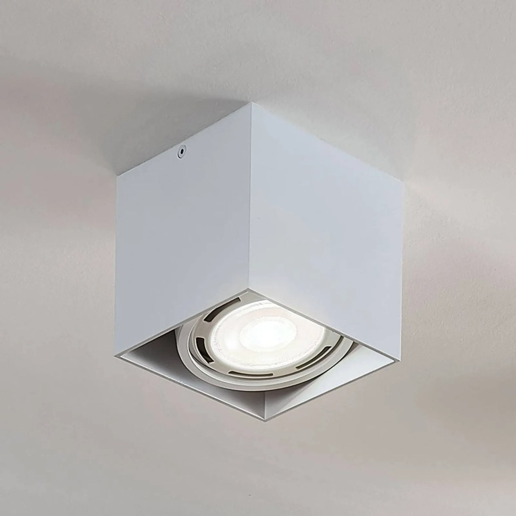 Arcchio Faretto da soffitto Mabel, 13 cm x 13 cm, bianco, GU10