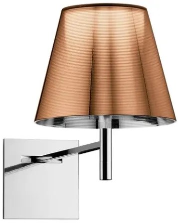 Flos Ktribe Wall Lampada Da Parete 24 cm a luce diffusa con diffusore esterno Bronzo Alluminizzato