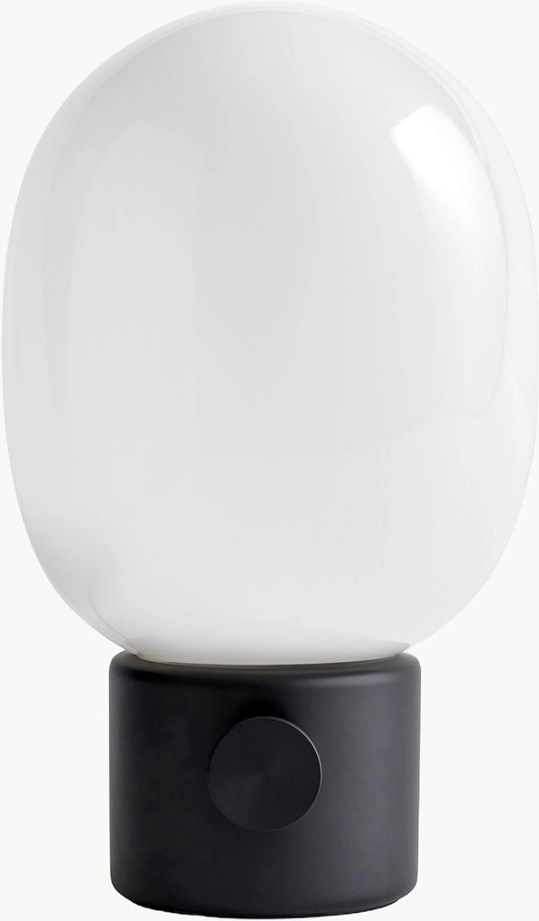 Lampada da tavolo piccola con luce regolabile JWDA, alt. 29 cm