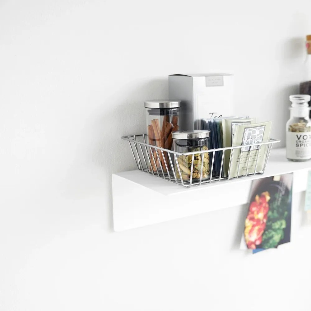 Mensola in metallo bianca 50 cm - YAMAZAKI