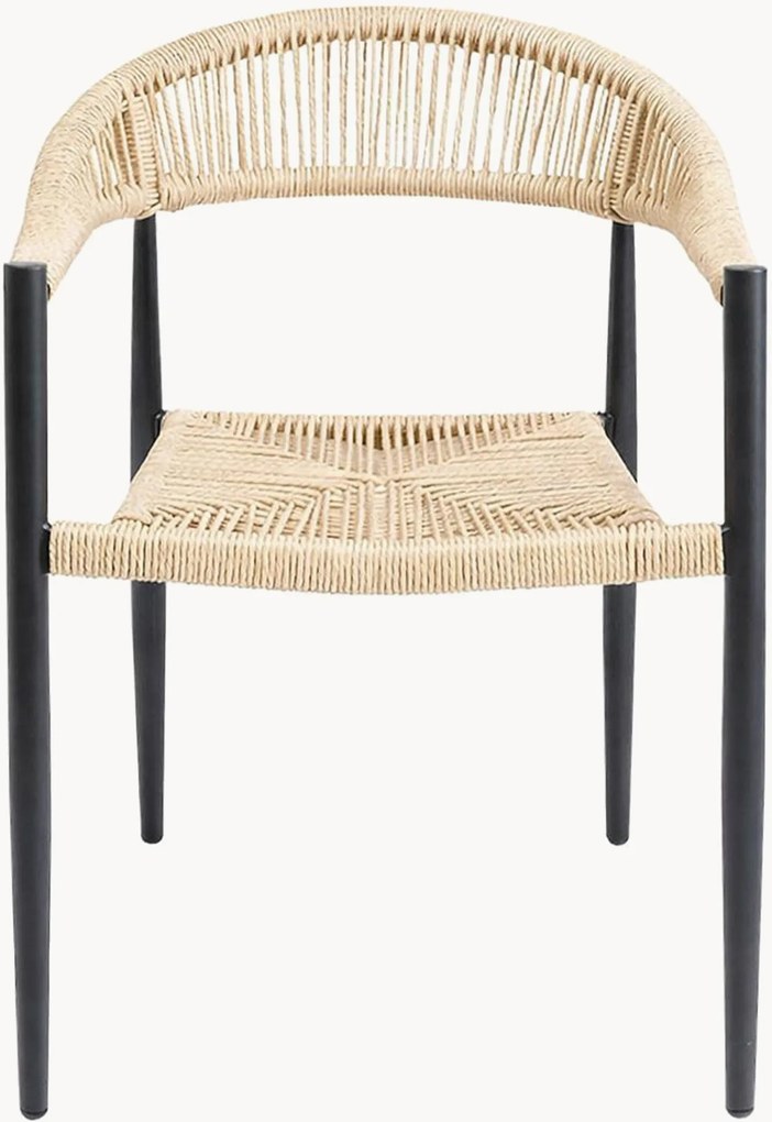 Sedia da giardino con braccioli Palma