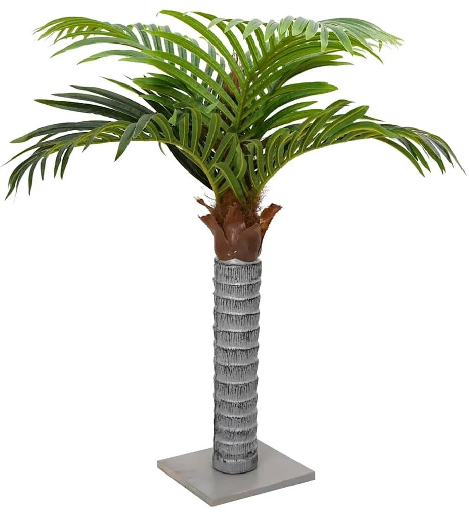 Palma Artificiale 6 Foglie 100 Cm Verde /