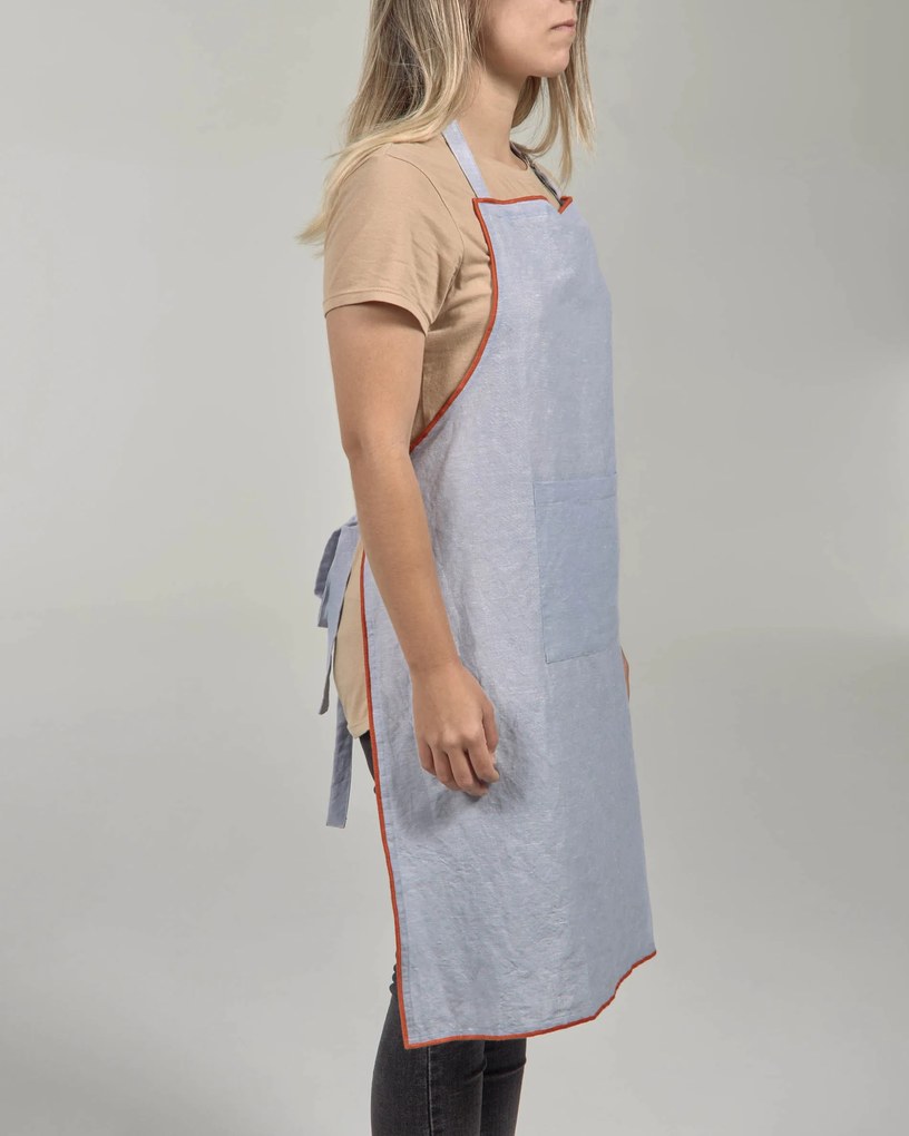 Kave Home - Grembiule Daneli blu