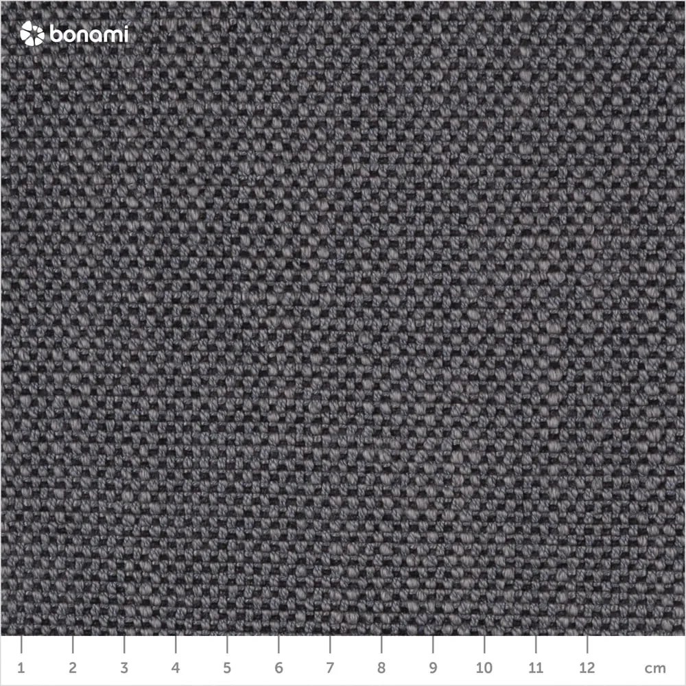 Letto matrimoniale imbottito grigio scuro con contenitore con rete inclusa 180x200 cm Atesio – Meise Möbel