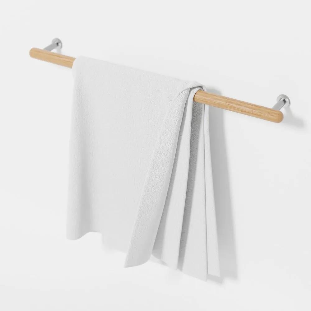 Porta asciugamani a parete in legno di quercia Yoku - Wireworks