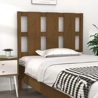 Testiera per Letto Miele 105,5x4x100 cm in Legno Massello Pino cod mxl 46877