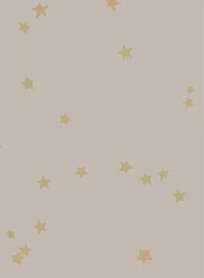 Cole & Son Carta da parati Stars - Linen/ Gold