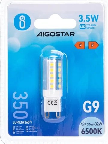 Lampadina LED G9/3,5W/230V 6500K - Aigostar