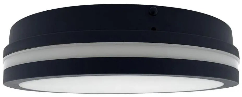 Plafoniera LED da bagno con sensore ELLÉ LED/24W/230V diametro 26 cm IP54 antracite