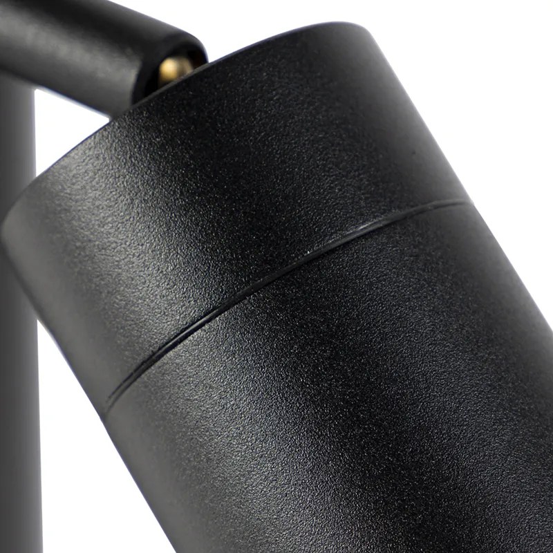 Lampada da esterno nera 45 cm regolabile IP44 - Solo