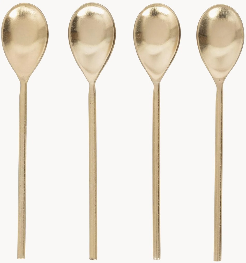 Set di 4 cucchiaini da caffè in acciaio inossidabile Gourmet