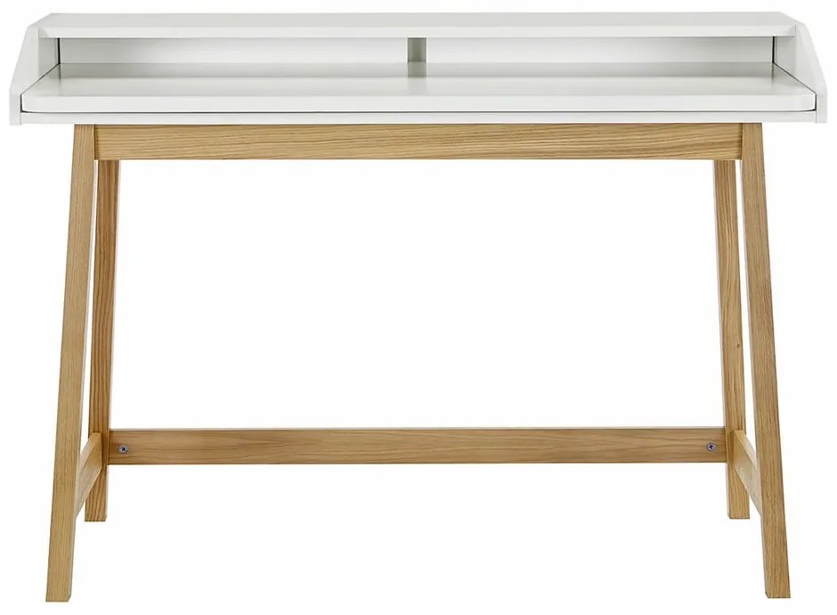 Scrivania con piano bianco St. St James - Woodman