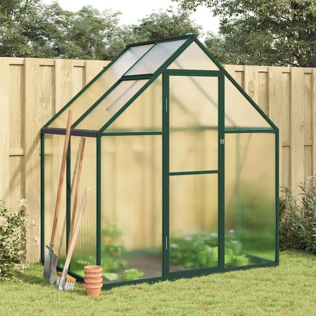 Telaio Serra Con Base Verde 169x114x195 Cm İn Alluminio /