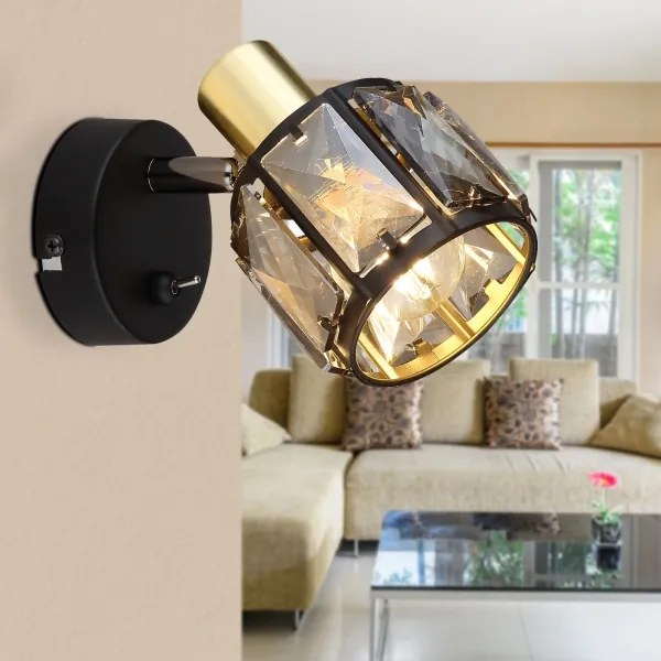 Globo 54357-1B - Faretto da parete INDIANA 1xE14/40W/230V