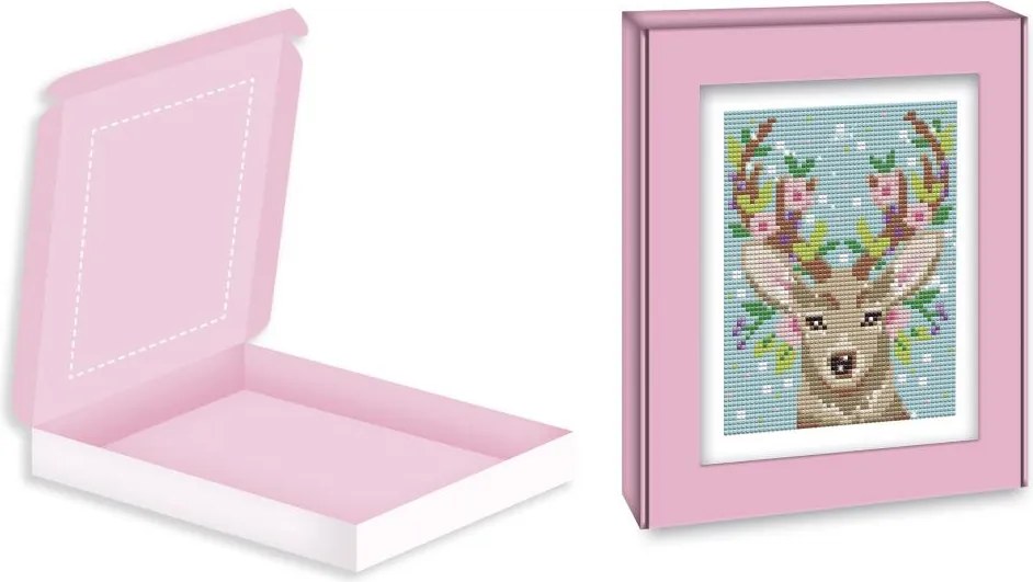 Atelier per bambini maxi - Pittura con strass - Cervo