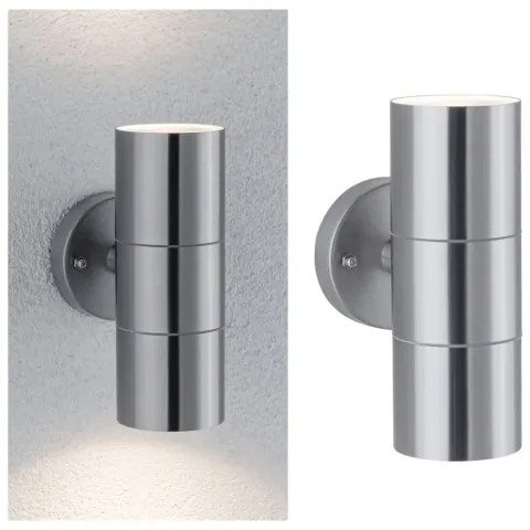 Paulmann 94331 - 2xGU10/10W IP44 Applique da esterno FLAME 230V