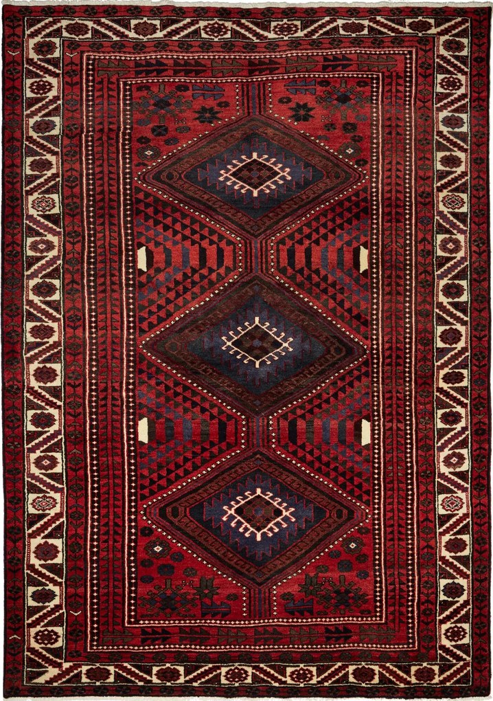 Lori Tappeto persiano 320x220 Rosso (Iran) Annodato A Mano