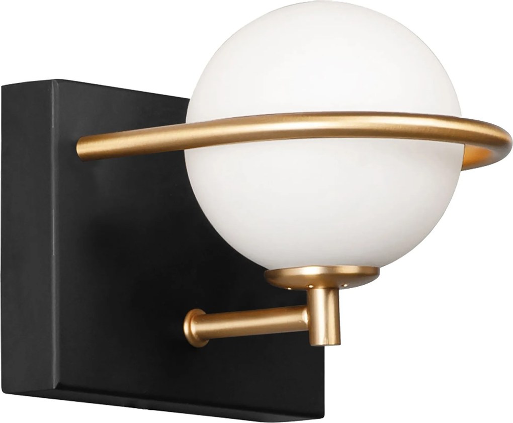 Lampada da parete APP1220-1W Black Gold