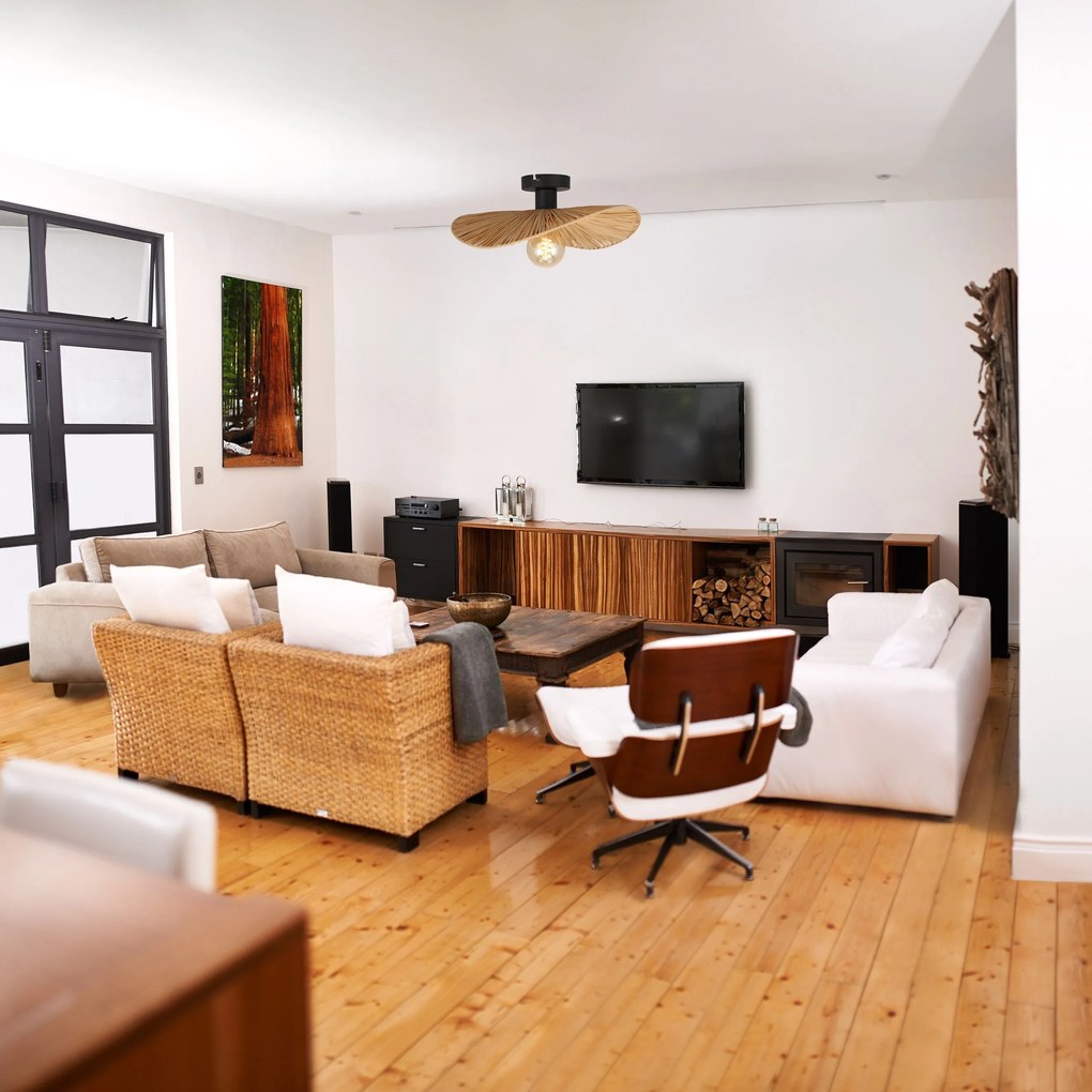 Lampada APP1827-1CP NATURE BLACK