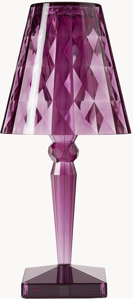 Lampada da tavolo portatile a LED con luce regolabile Big Battery, alt. 37 cm