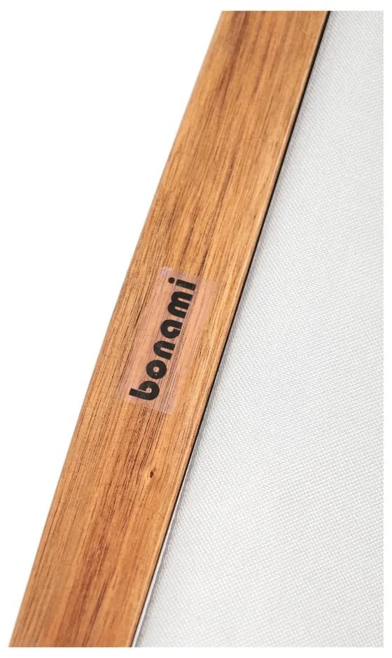 Sdraio da giardino beige/colore naturale scuro in legno massiccio Dionysus – Bonami Essentials