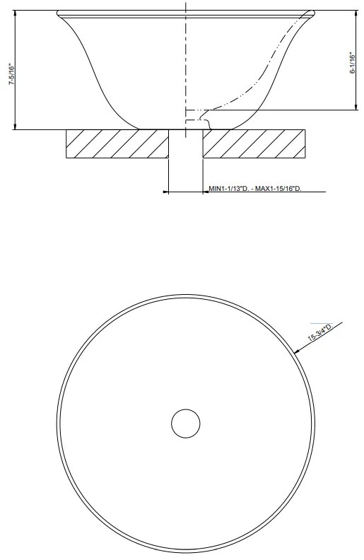 Lavabo tondo da appoggio in gres platino lucido goccia 39125 gessi