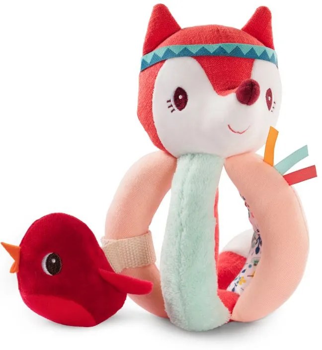 Lilliputiens - Sonaglio - Volpe Alice e ucello rosso
