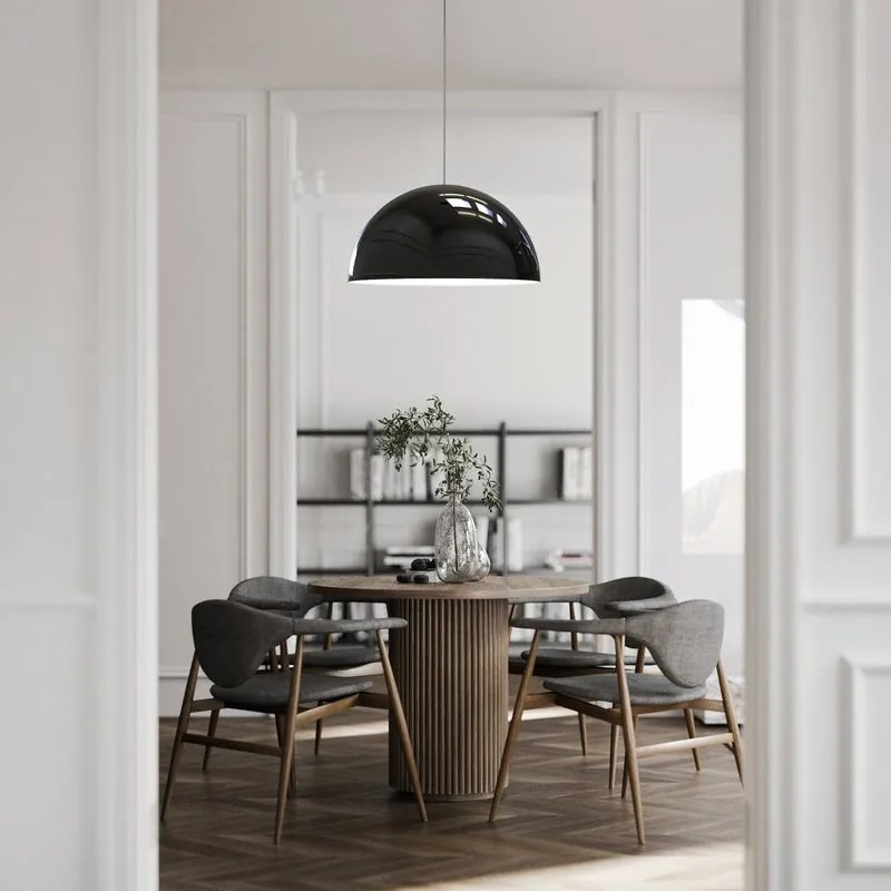 Lampadario Moderno Cassis nero E27 LUMICOM