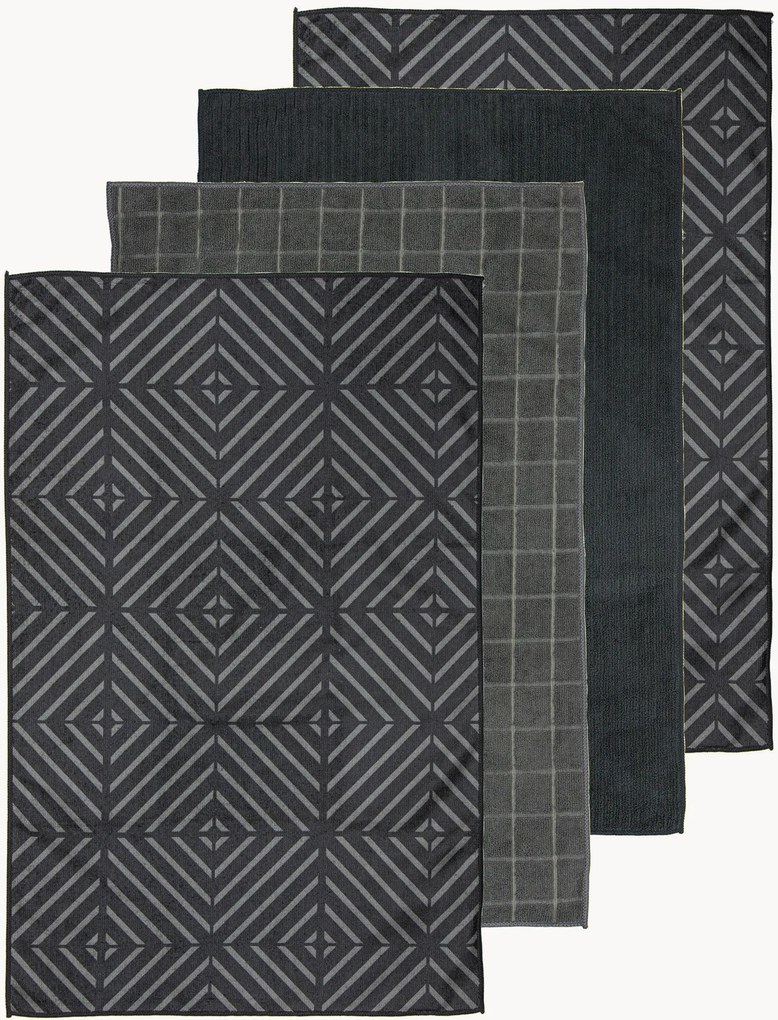 Set di 4 strofinacci Benton