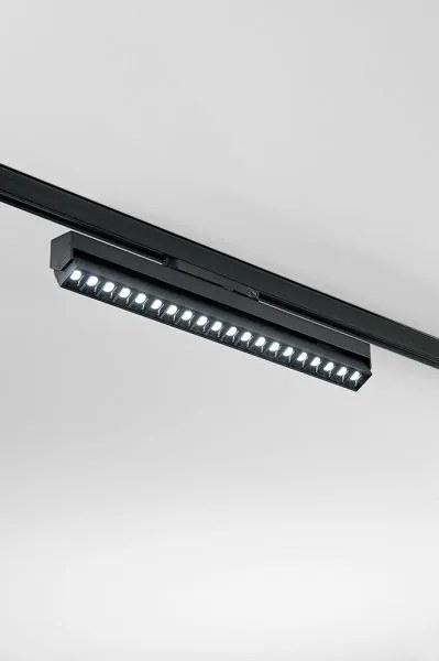 Faretto a led per sistema binario 8064 n ct nero