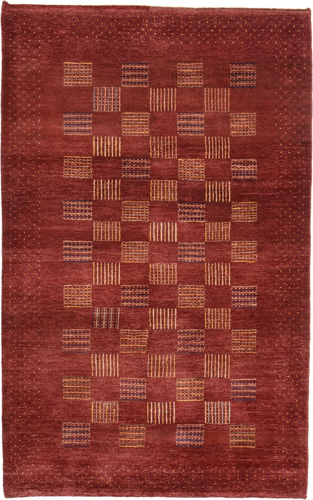 Loribaft Tappeto 100 x 150 (Indian) Annodato A Mano