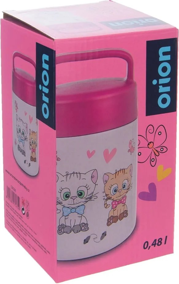 Termos per alimenti in acciaio inox Kittens, 480 ml - Orion