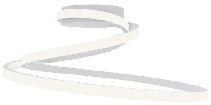 Plafoniera LED Coaster Ø 50 cm bianco IP20 cct da bianco caldo a bianco freddo con regolazione di temperatura LUCE AMBIENTE DESIGN