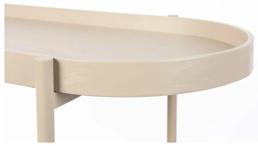 Tavolo consolle beige 39x85 cm Amaya – White Label