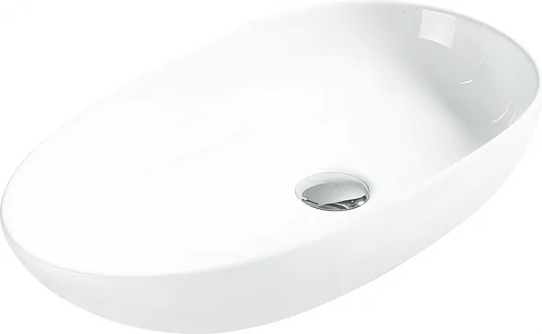 Mexen Lucia lavabo da appoggio 55 x 30 cm, bianco - 21925500