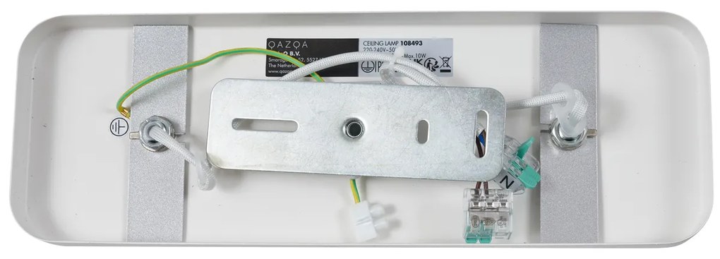 Faretto da soffitto di design bianco GU10 70mm 2-luci regolabile - Vo