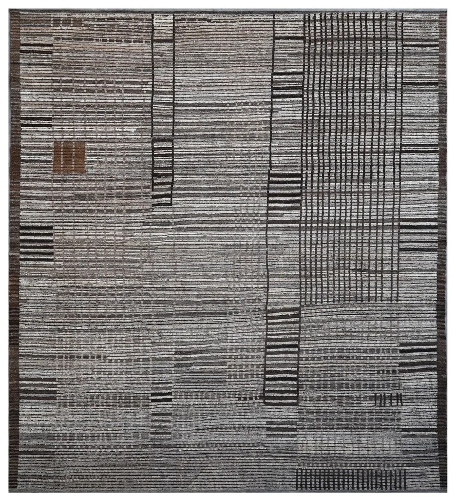 Berber Tappeto 290x260 (Pakistan) Annodato A Mano