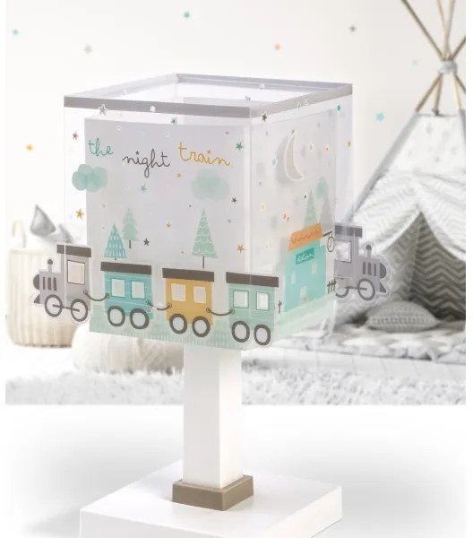 Dalber 63531N - Lampada da comodino LED per bambini TRAIN 1xG4/4W/230V, multicolore