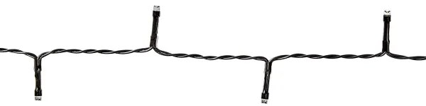 Nedis CLBO96 - Catena luminosa 96 LED/7 funzioni/3xAA 7,7 m IP44 bianco caldo