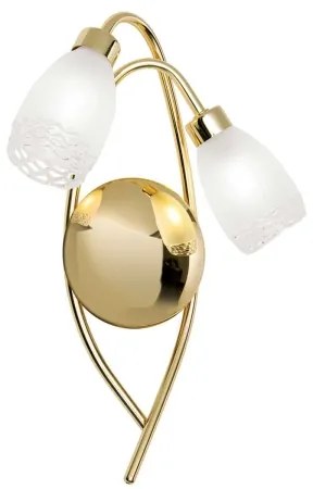 Orion - Applique da parete CARLA 2xG9/28W/230V dorata