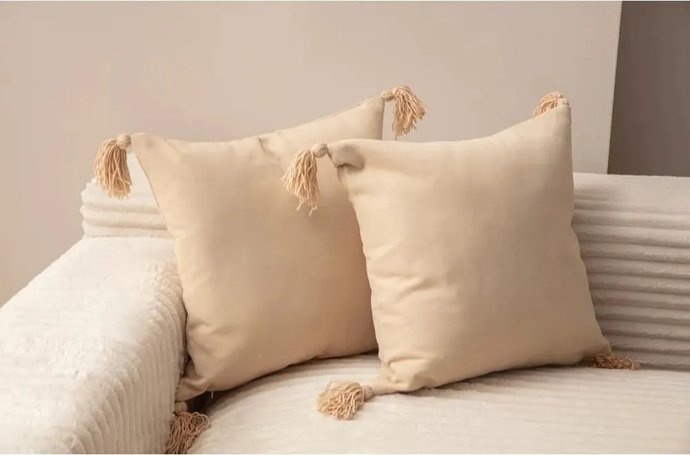 Federe decorative in set 2 pz 43x43 cm Puskul – Mioli Decor