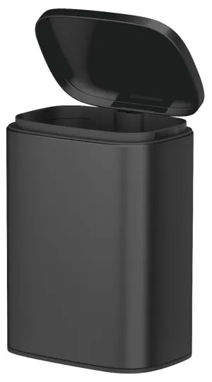 WENKO 25338100 - Cestino SARE 21,5x29,5 cm, nero