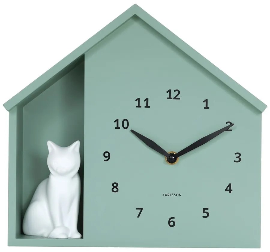 Orologio da parete Sitting Cat – Karlsson