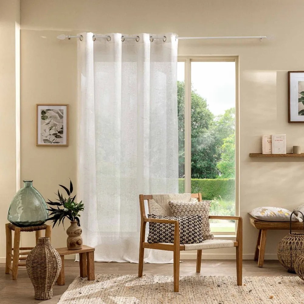 Tenda beige 140x280 cm Marius - douceur d'intérieur