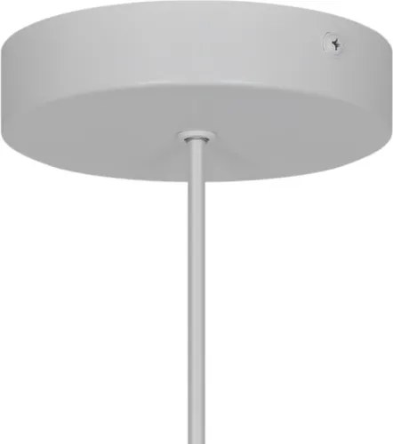 Nordlux - Lampadario a sospensione con cavo ELBIE 1xE27/15W/230V Ø 24 cm bianco